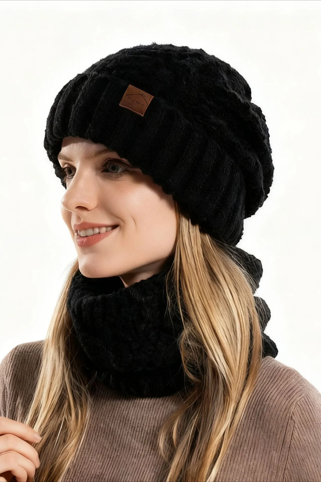 2-Piece Knit Hat And Scarf Set - Image 5
