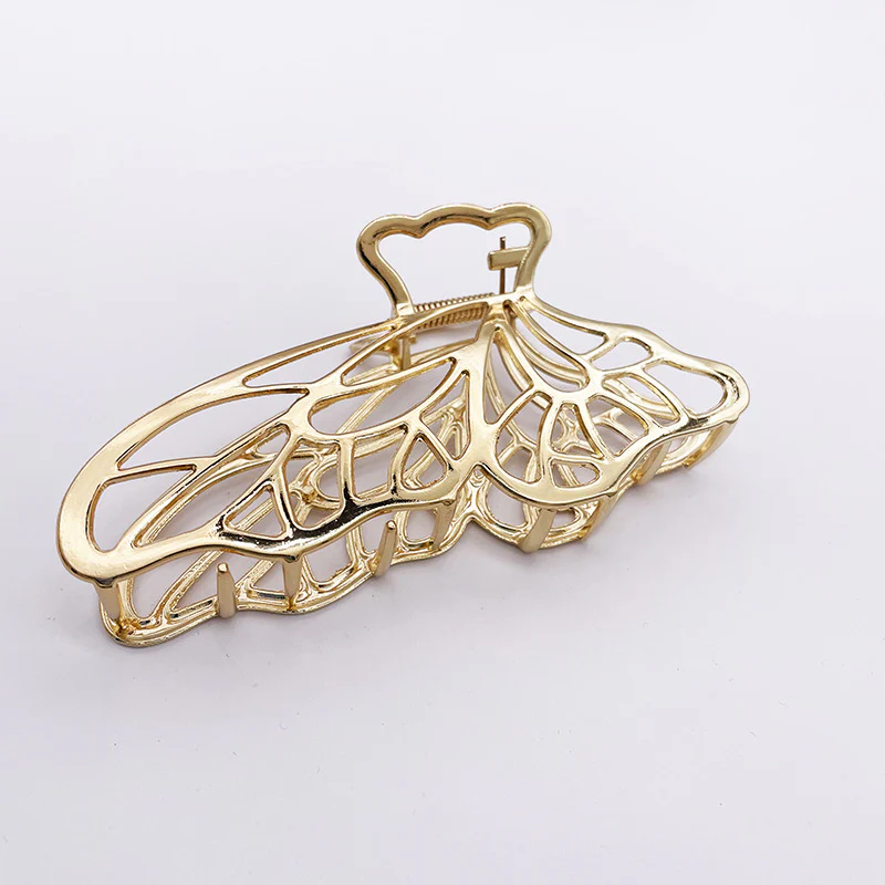 Animal Inspired Gold Metal Hair Claw - Image 3