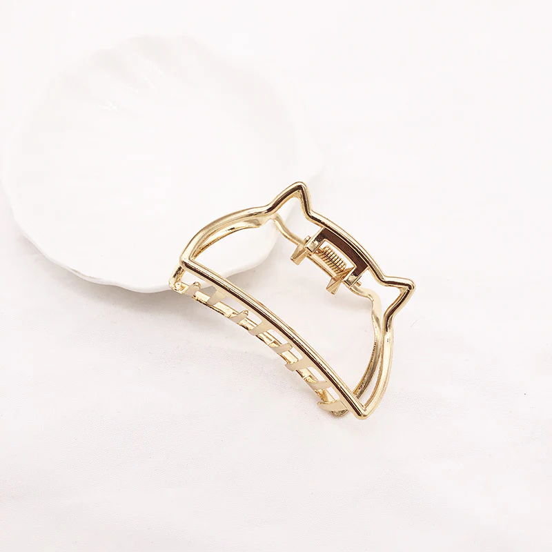Animal Inspired Gold Metal Hair Claw - Image 5