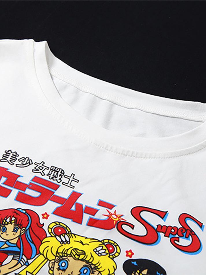 Anime Graphic Crop Top - Image 11