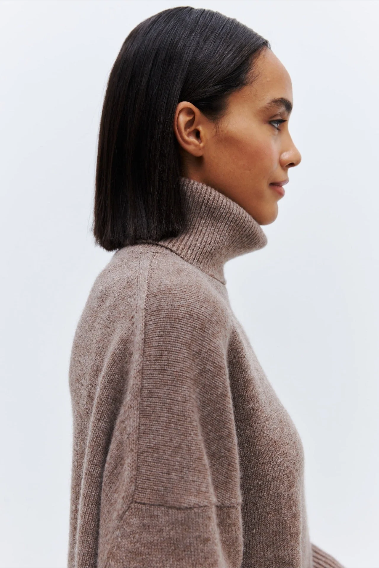 Anti-Pilling Loose Turtleneck Sweater - Image 24