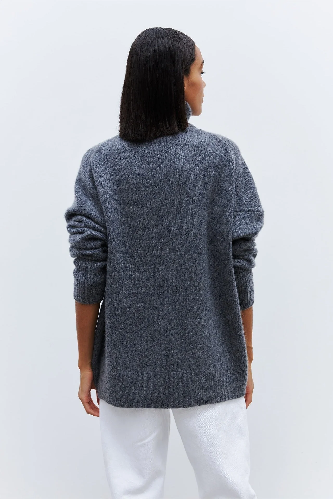 Anti-Pilling Loose Turtleneck Sweater - Image 28