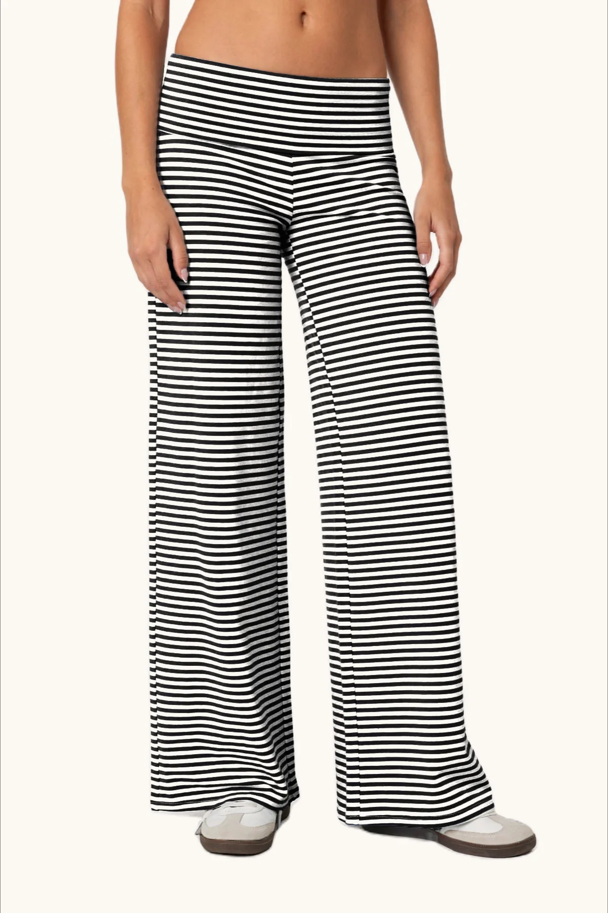 Athletic Fluid Stripe Straight Pants - Image 7