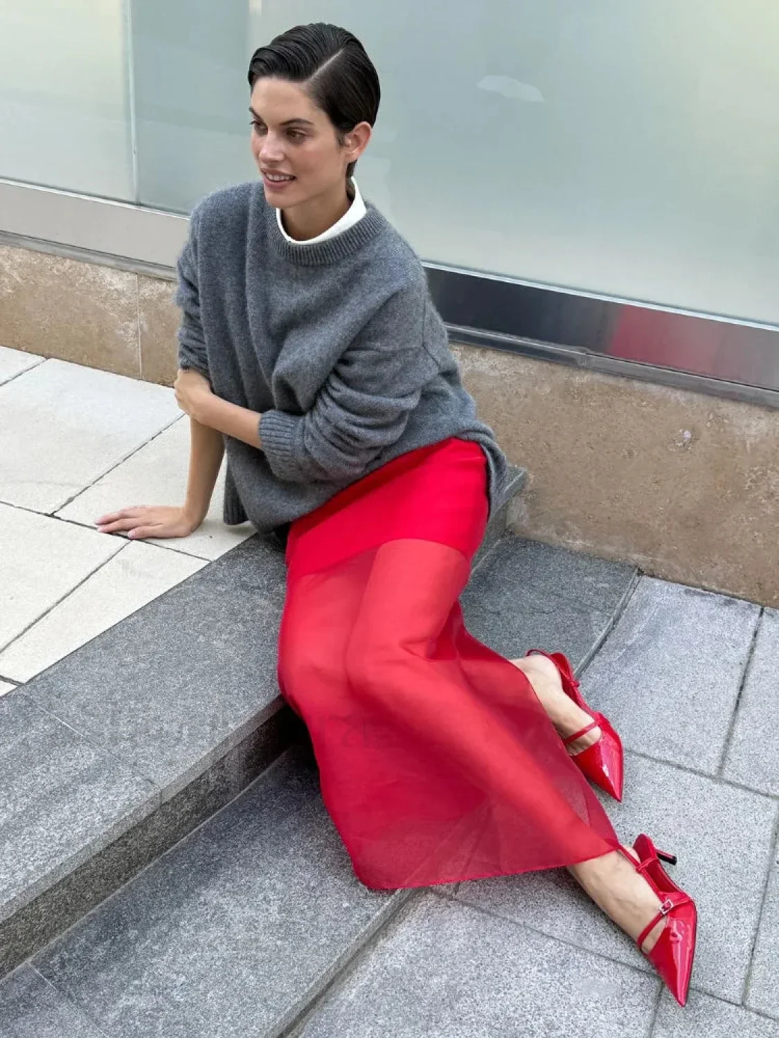 Autumn Women Solid Knitted Fashion Versatile O-neck Long Sleeve Basic Casual Sweater - Image 12