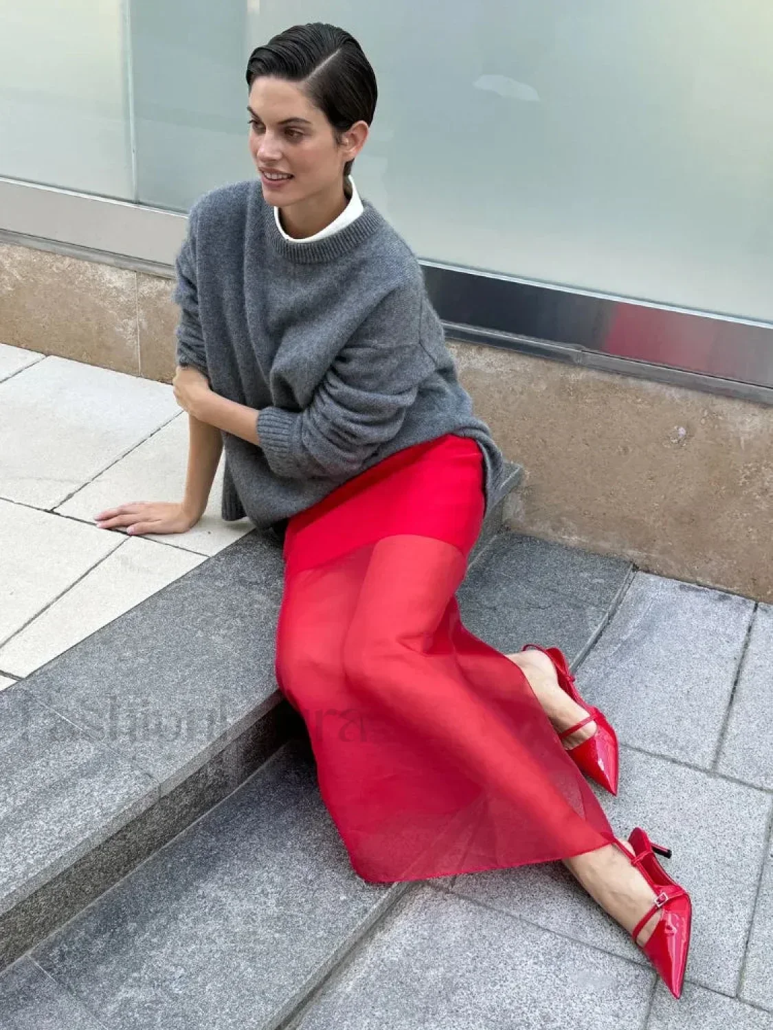 Autumn Women Solid Knitted Fashion Versatile O-neck Long Sleeve Basic Casual Sweater - Image 3