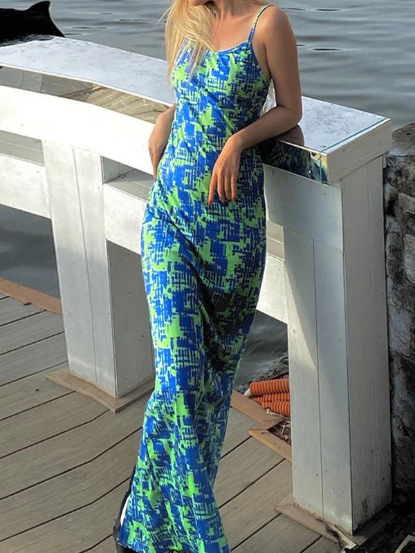 Back Slit Bodycon Maxi Dress - Image 6