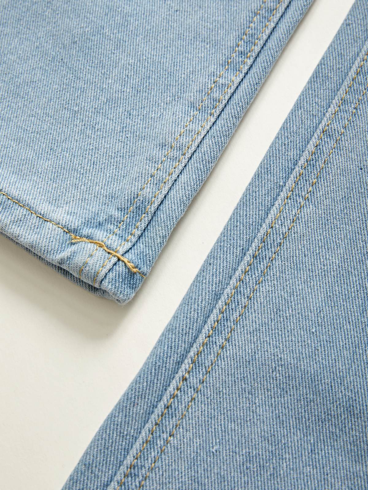 Back Star Patchwork Flare Jeans - Image 29