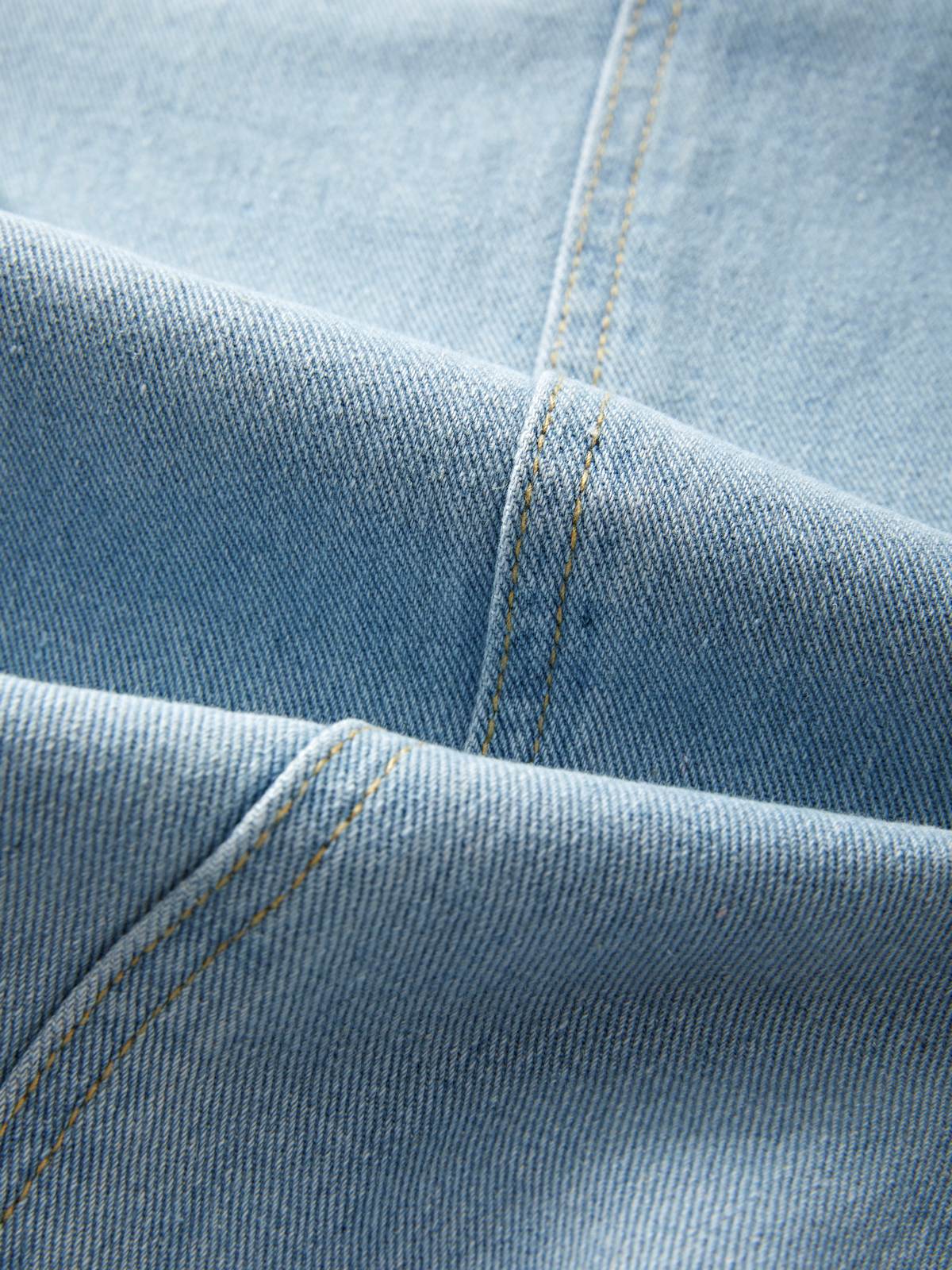 Back Star Patchwork Flare Jeans - Image 4