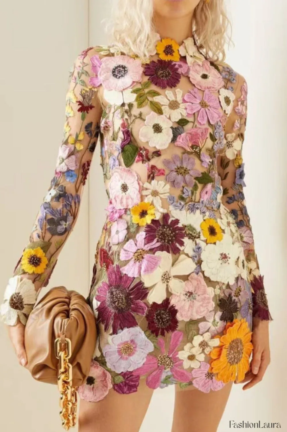 Backless Mini Dress - Image 9