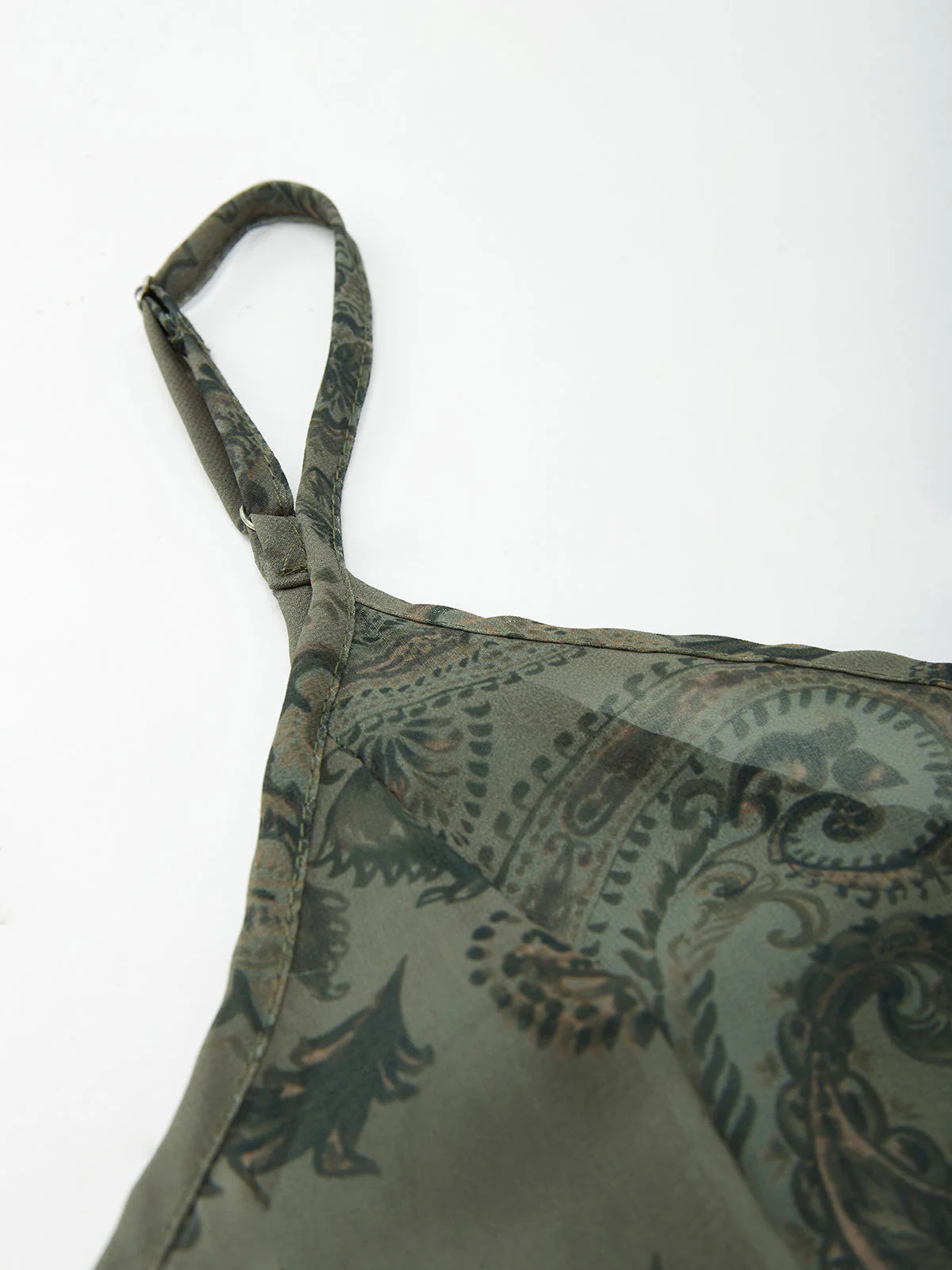 Backless Printed Slip Mini Dress - Image 12