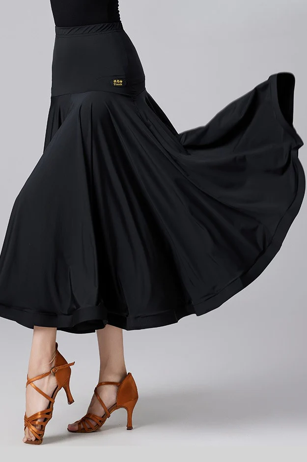 Ballroom Performance Flared Maxi Skirt - Image 2