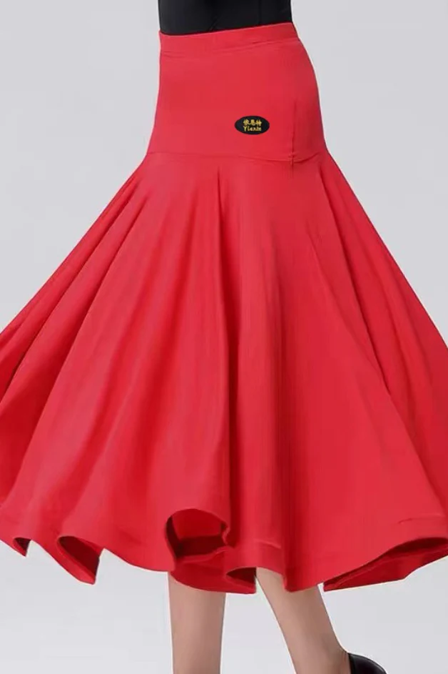 Ballroom Performance Flared Maxi Skirt - Image 7