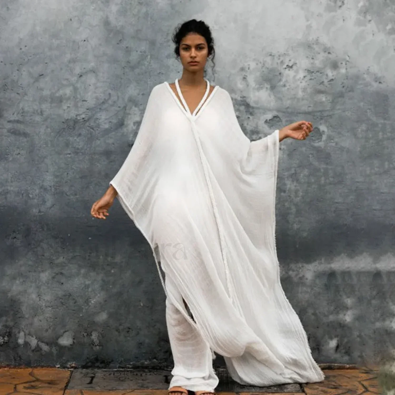 Beach Outing Long Shirt Cover Up - Image 6