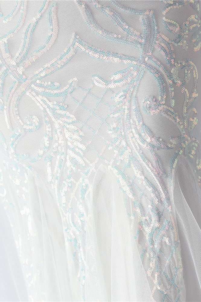 Beaded Mesh Cocktail Maxi Dress - Image 16