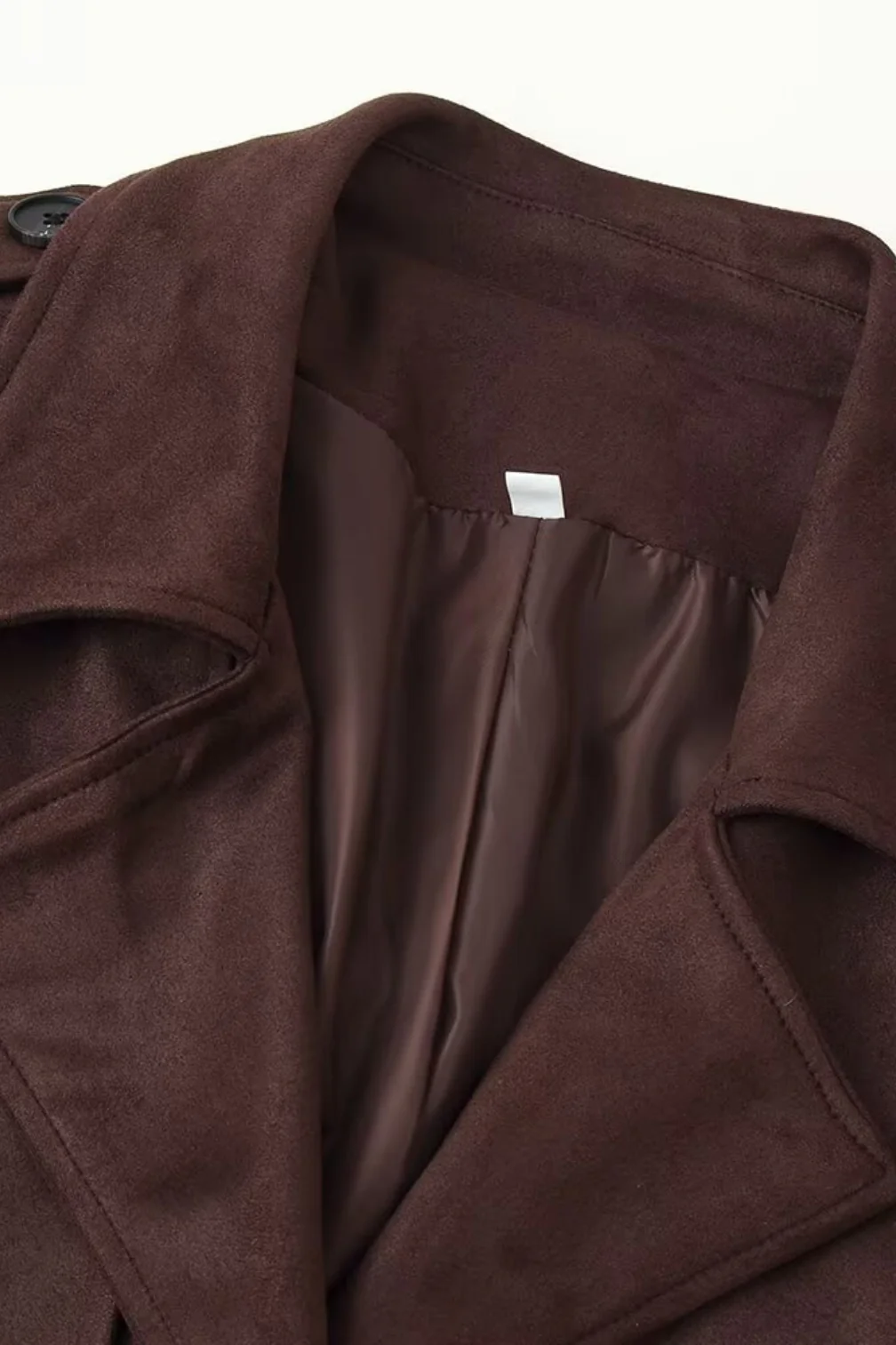 Belted Trench Casual Overcoat - Image 8