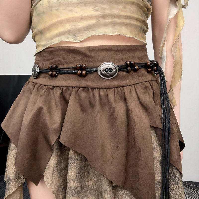 Braided Boho Style Waist Chain - Image 2
