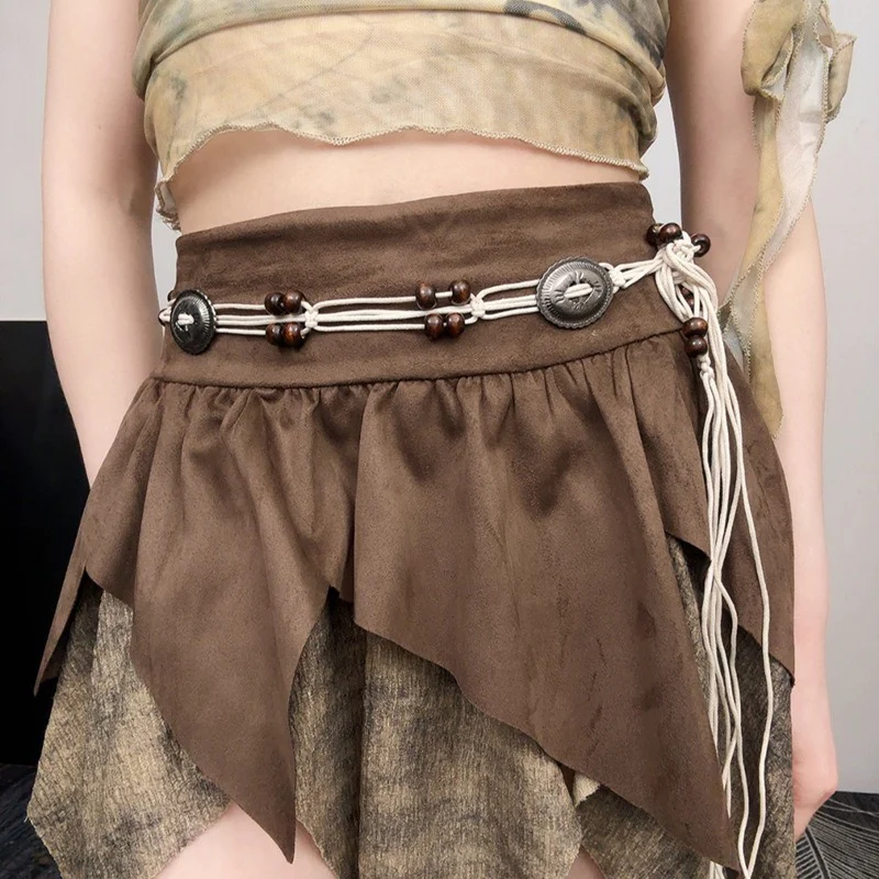 Braided Boho Style Waist Chain - Image 3