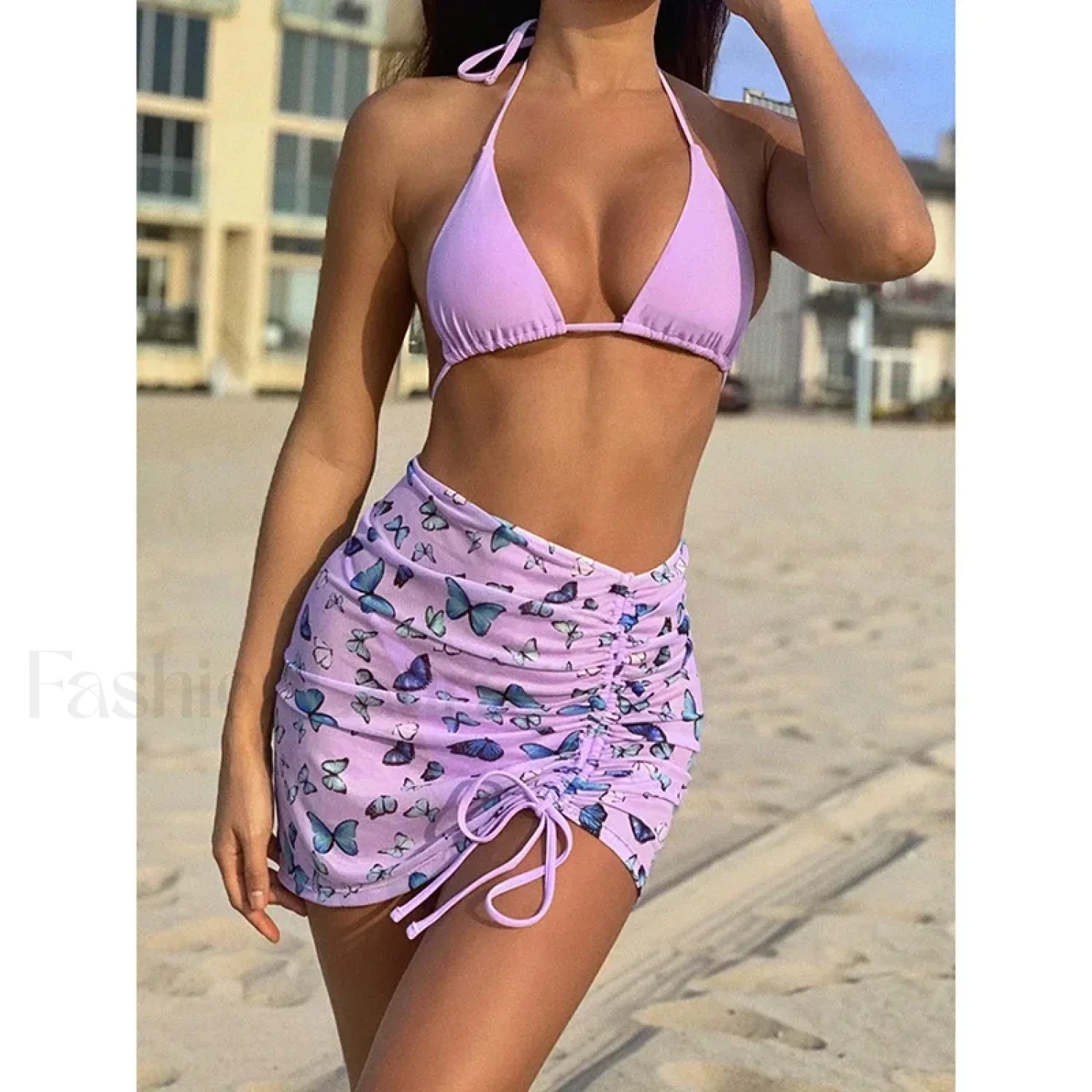 Butterfly Drawstring Three Piece Set - Image 8