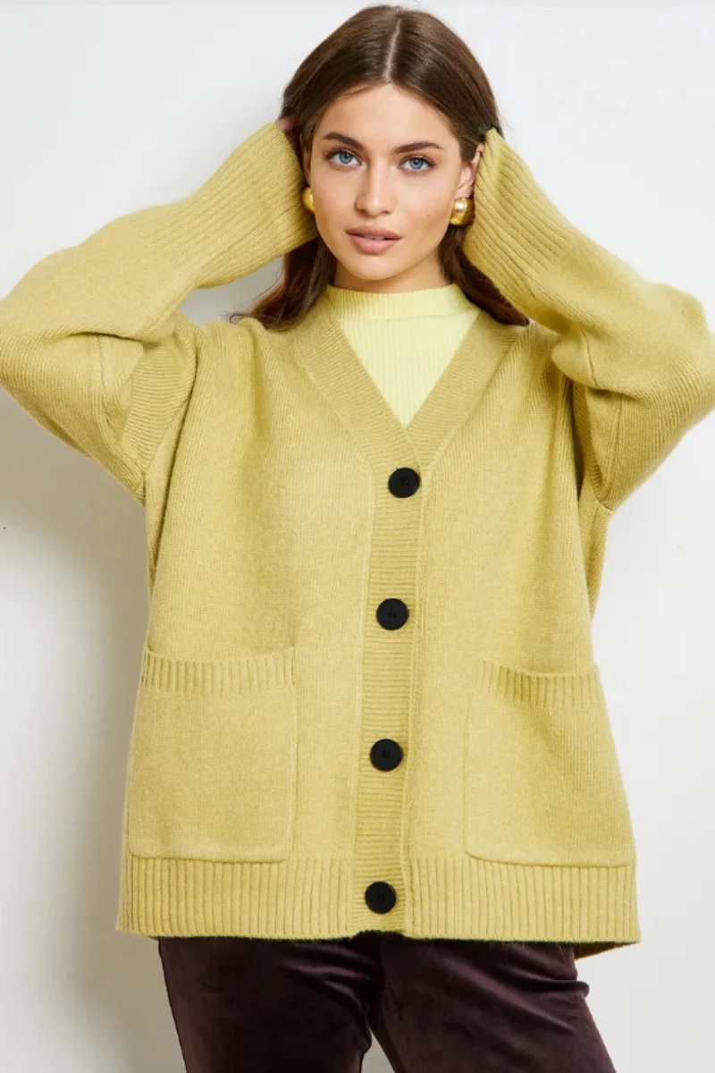 Cable Knit Relaxed Sweater - Image 2