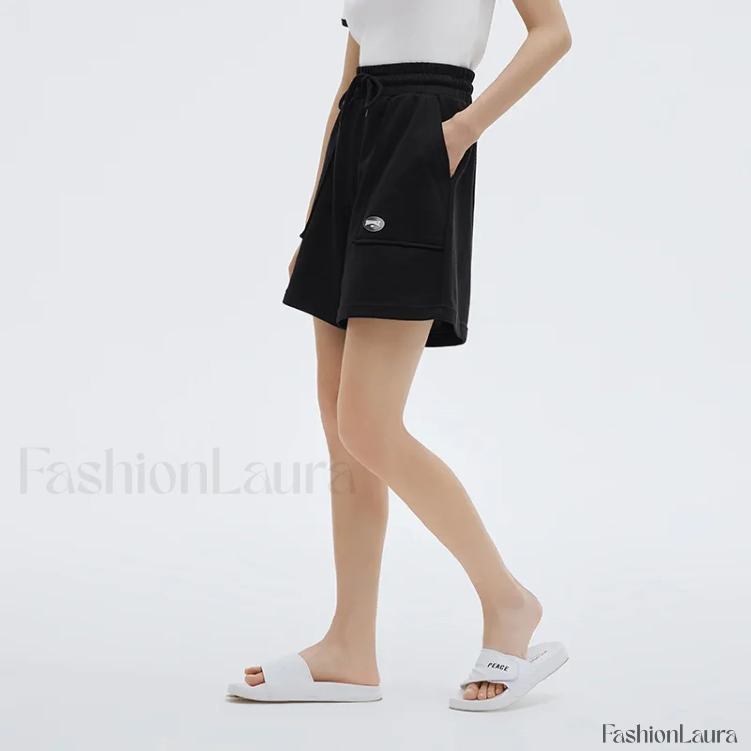 Casual Loose Knitted Sports Pajama Summer Short - Image 16