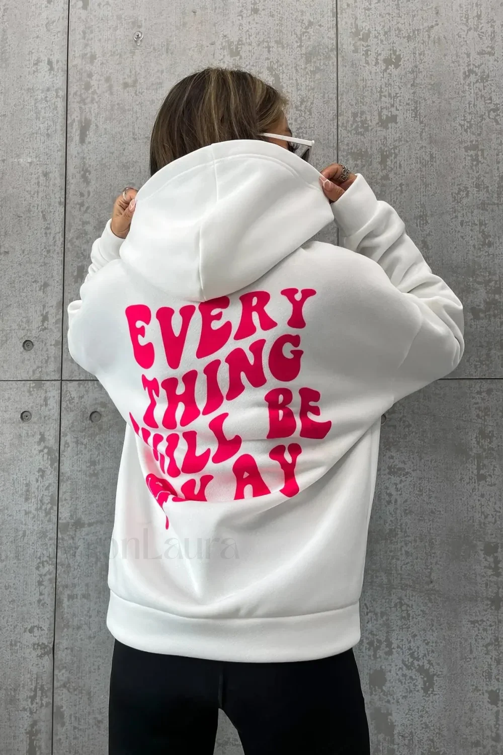 Casual Pocket Hooded Hoodie - Image 4