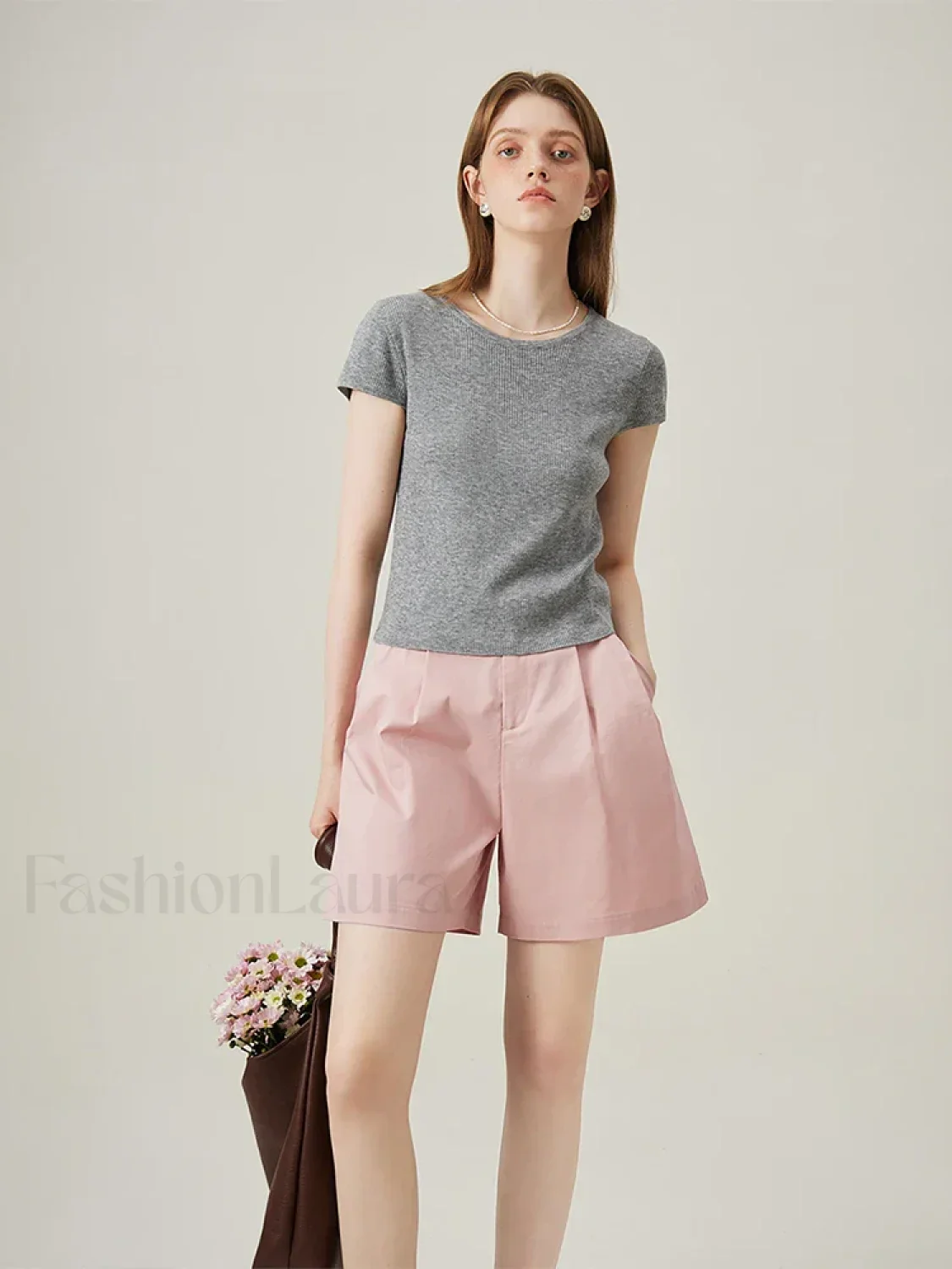 Casual Versatile High Waist Slim Fit Classic Women’s Short - Image 4