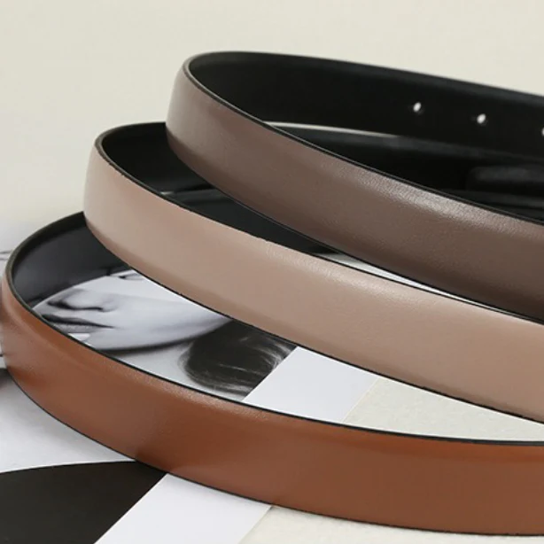 Color Block Reversible Double Sided Belt - Image 15