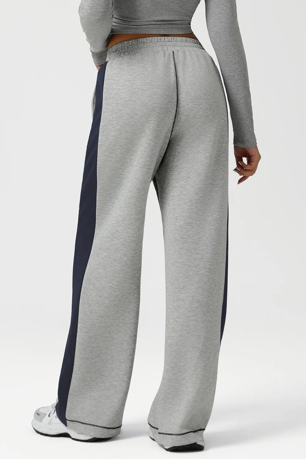 Color Block Yoga Knit Pants - Image 4
