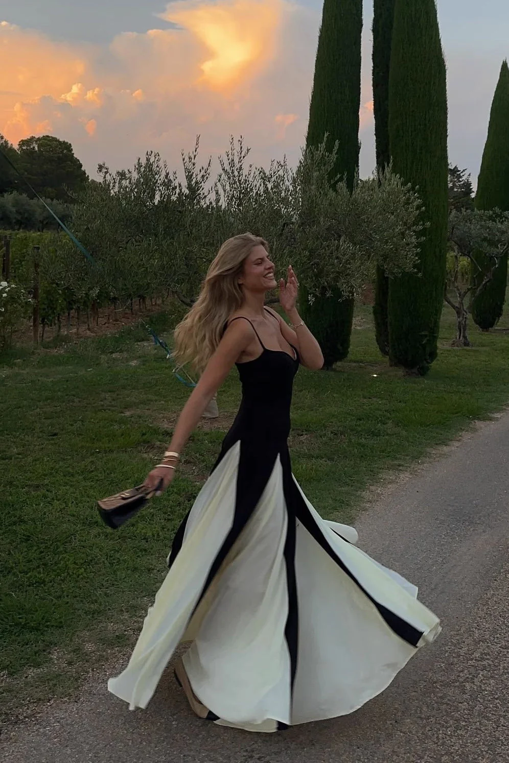 Colorblock Cami Maxi Dress - Image 5