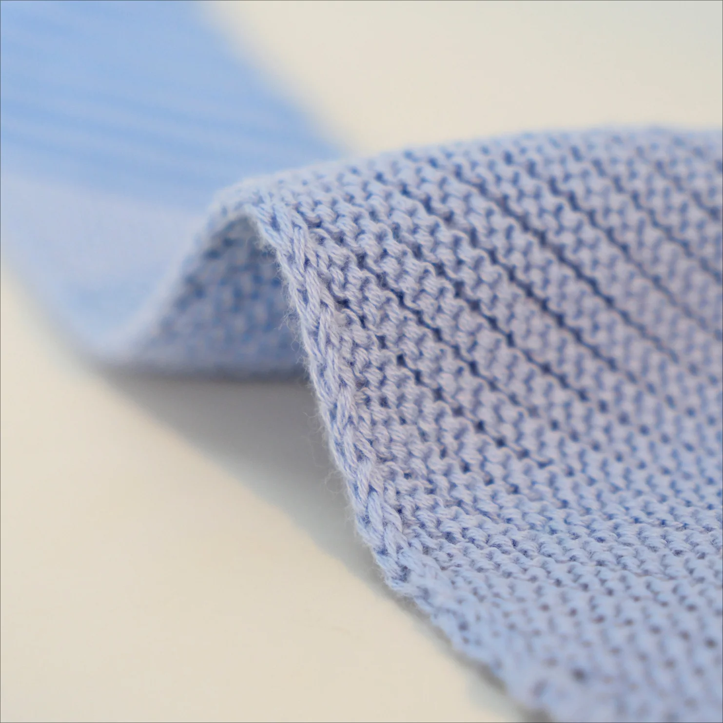 Colorblock Striped Knit Skinny Long Neck Tie Scarf - Image 8