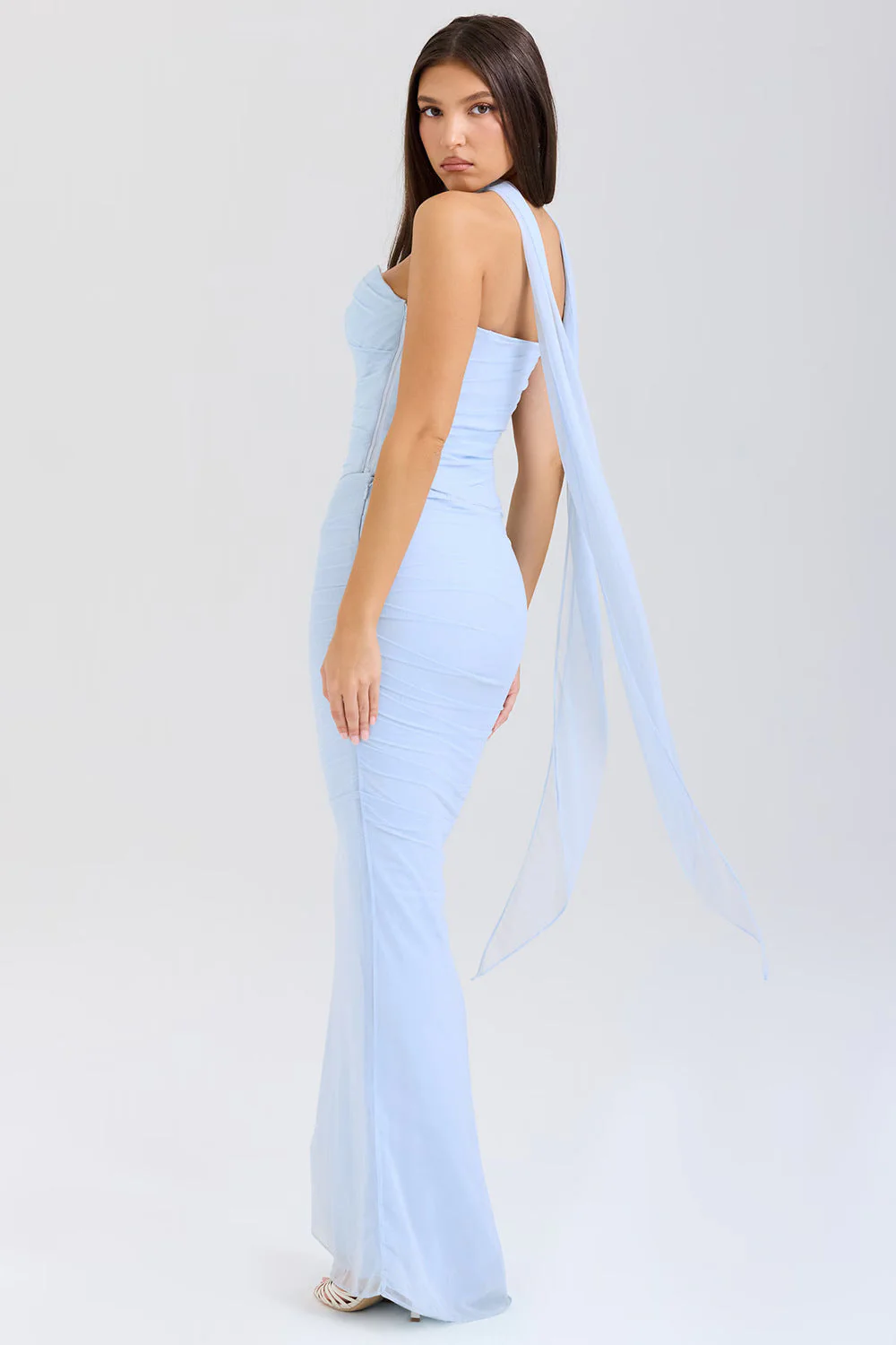 Corset Style Bodycon Formal Dress