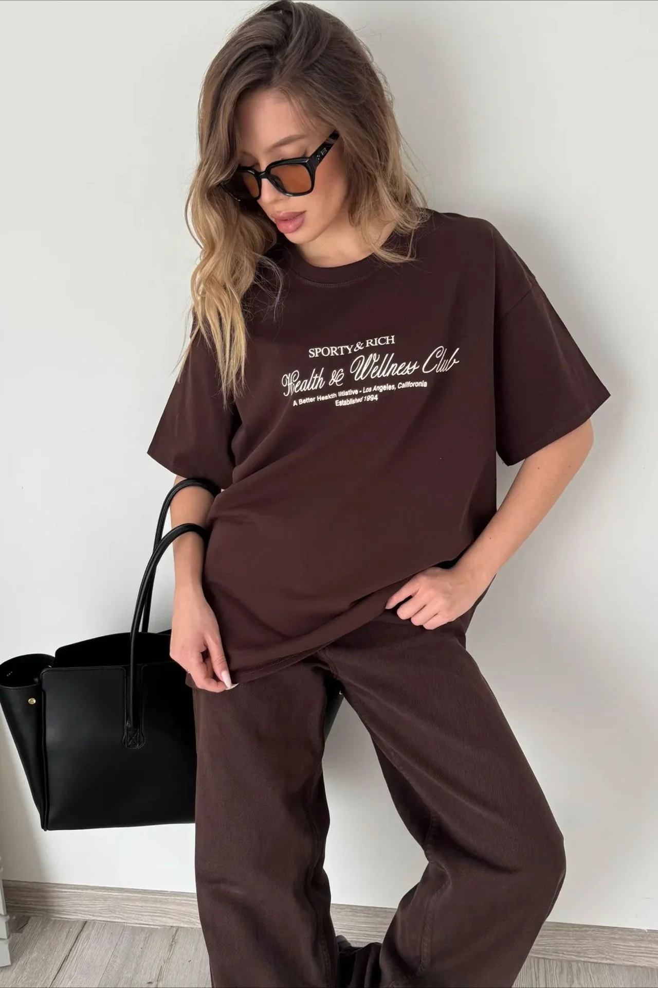 Cotton Loose Fit Casual Short Sleeve Tee - Image 6