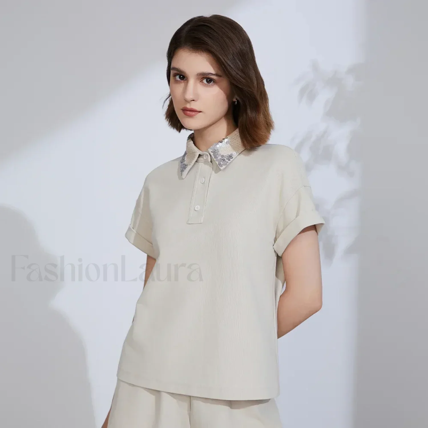 Cotton Summer Short Sleeved T-Shirt - Image 6