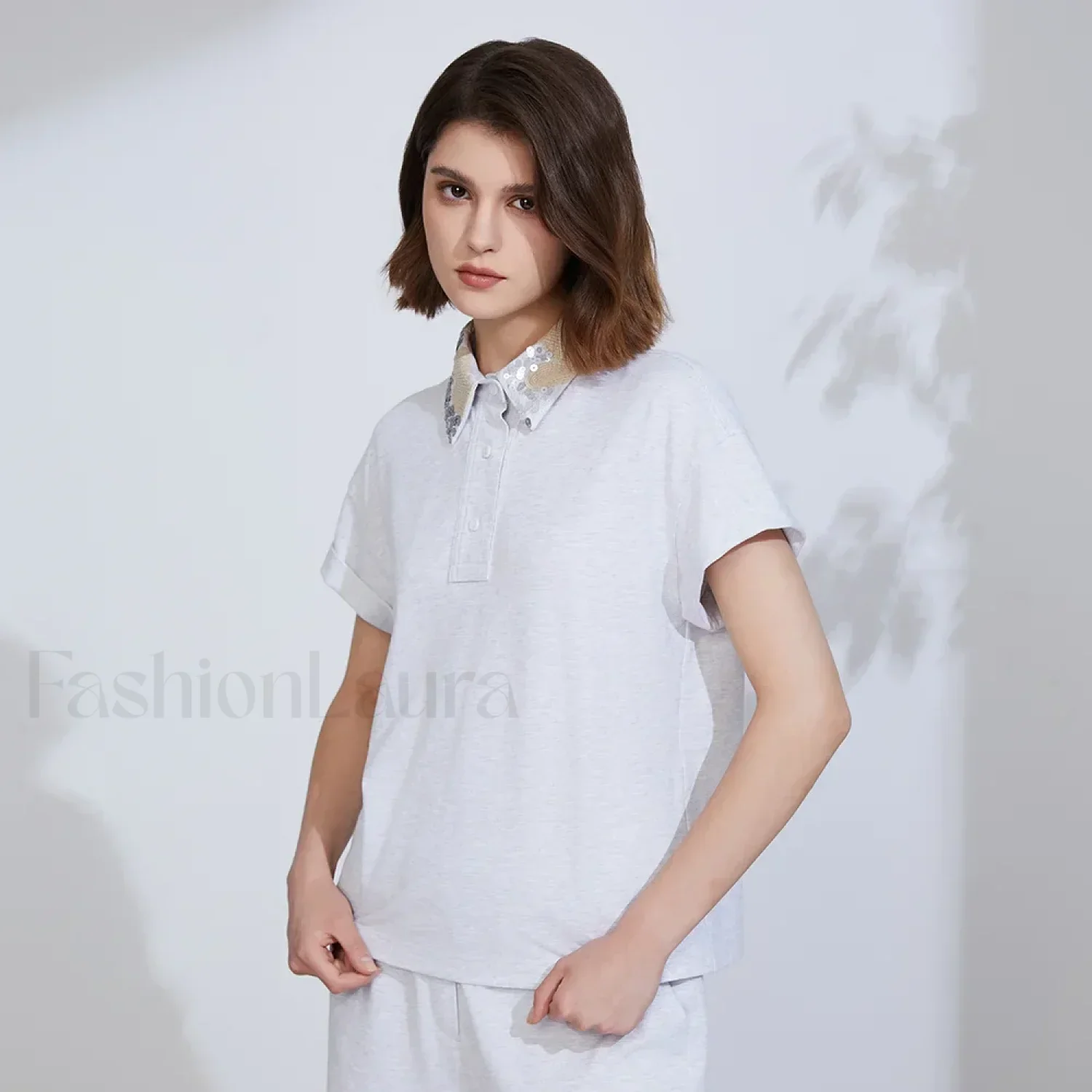 Cotton Summer Short Sleeved T-Shirt - Image 8