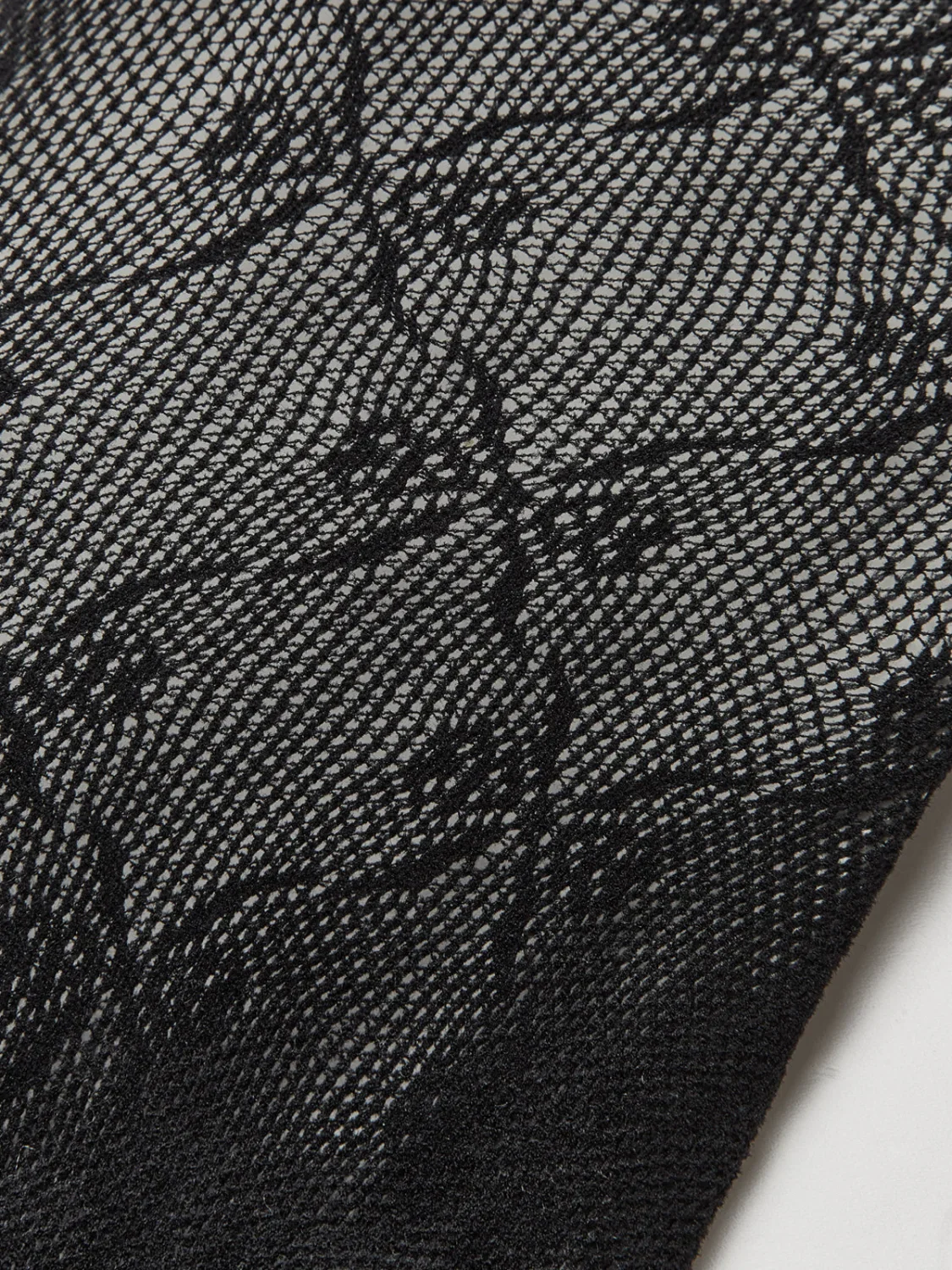 Tulle Sheer Tights With Bow Pattern - Image 8