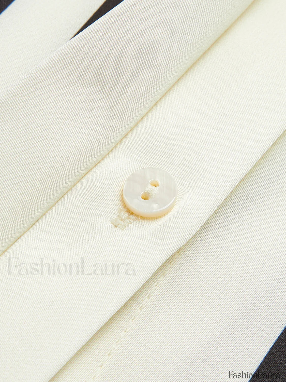 Satin Striped Button Cozy Blouse - Image 19