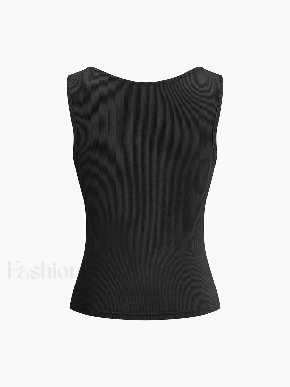 Solid Square Neck Strappy Top - Image 11