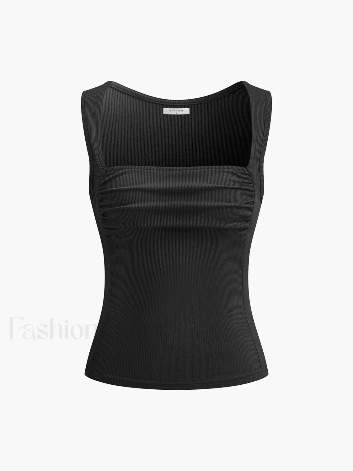 Solid Square Neck Strappy Top - Image 12