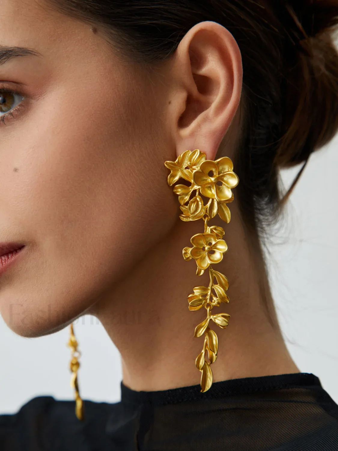 Floral Fringed Earrings - Image 10