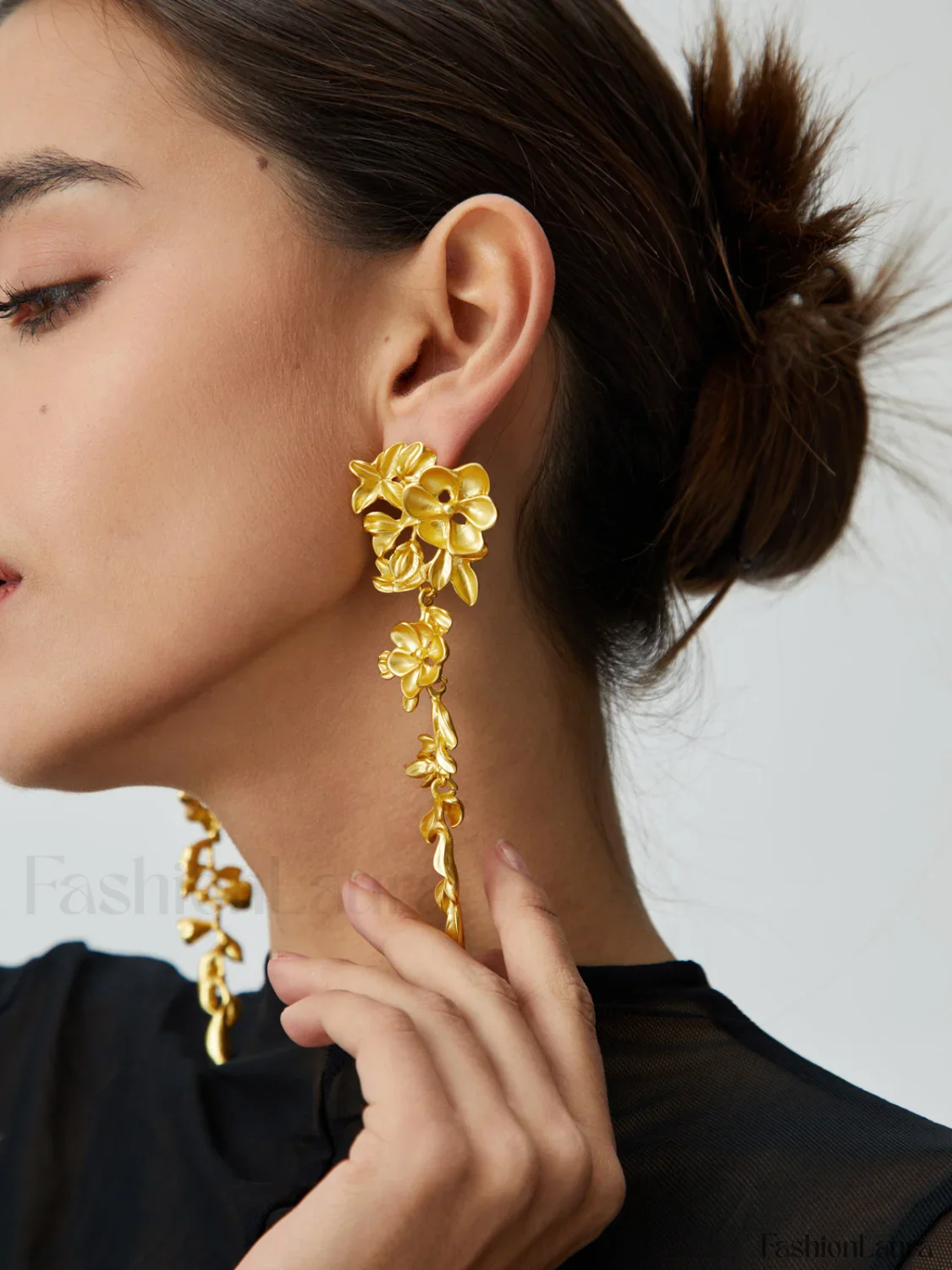 Floral Fringed Earrings - Image 12