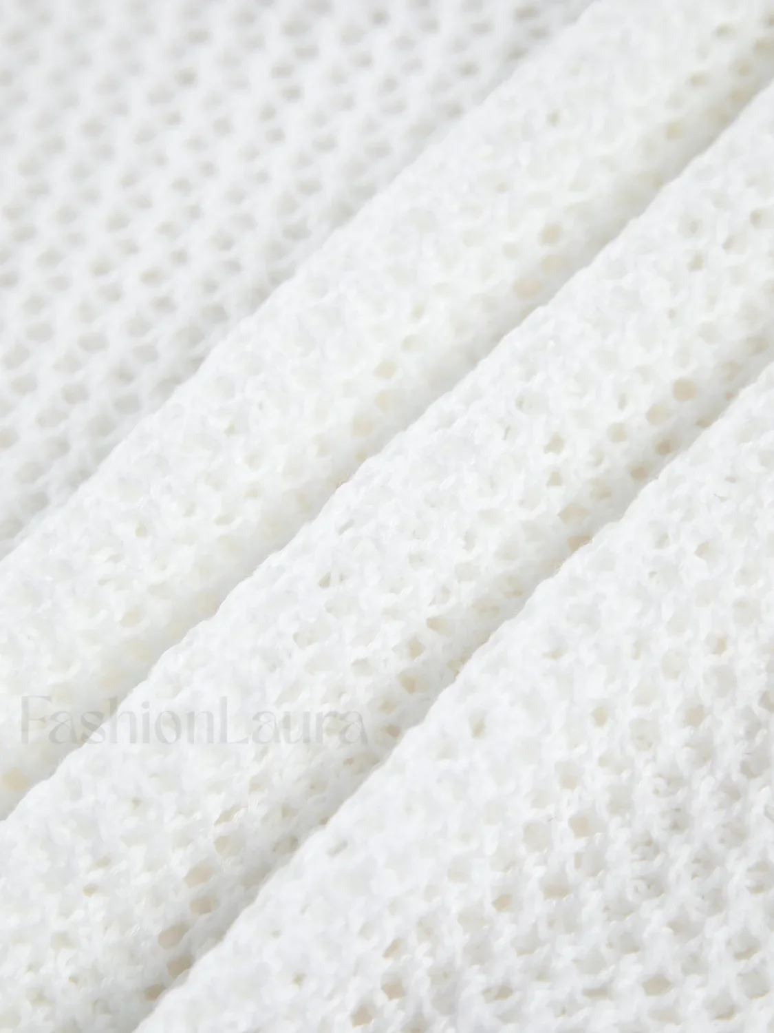 Sheer Crochet Eyelet Fly Away Cardigan - Image 5