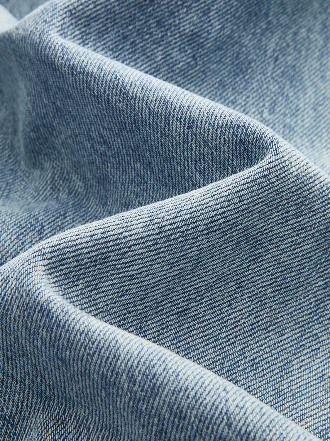 Asymmetric Waist Wide-Leg Jeans - Image 8
