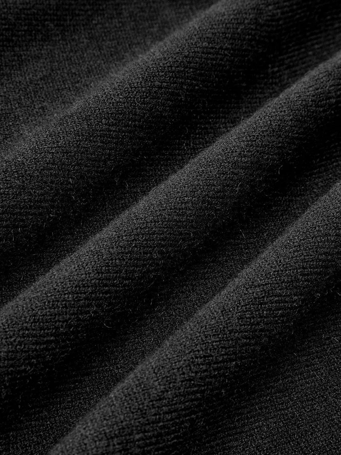 Plain Pleated Sweater Short Dress - Image 17