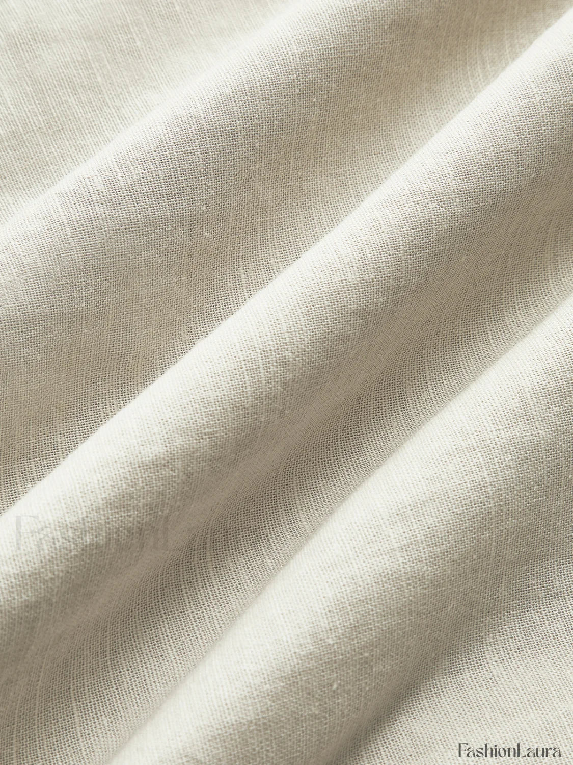 Cotton & Linen Pleated Cutout Long Dress - Image 27