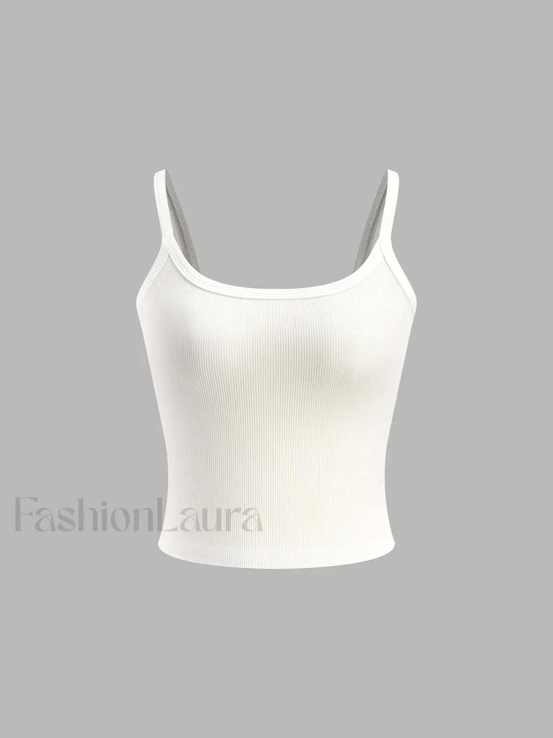 Ribbed Leisure Cami Top - Image 3