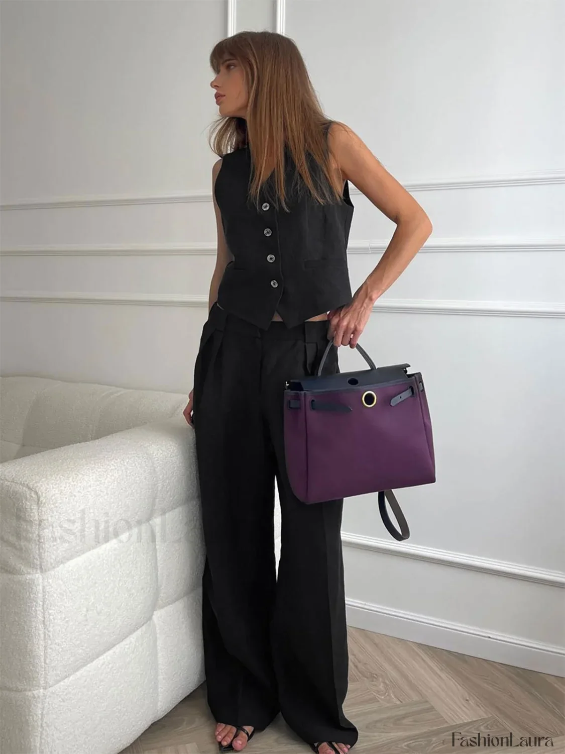 Cotton & Linen Pants Set - Image 36