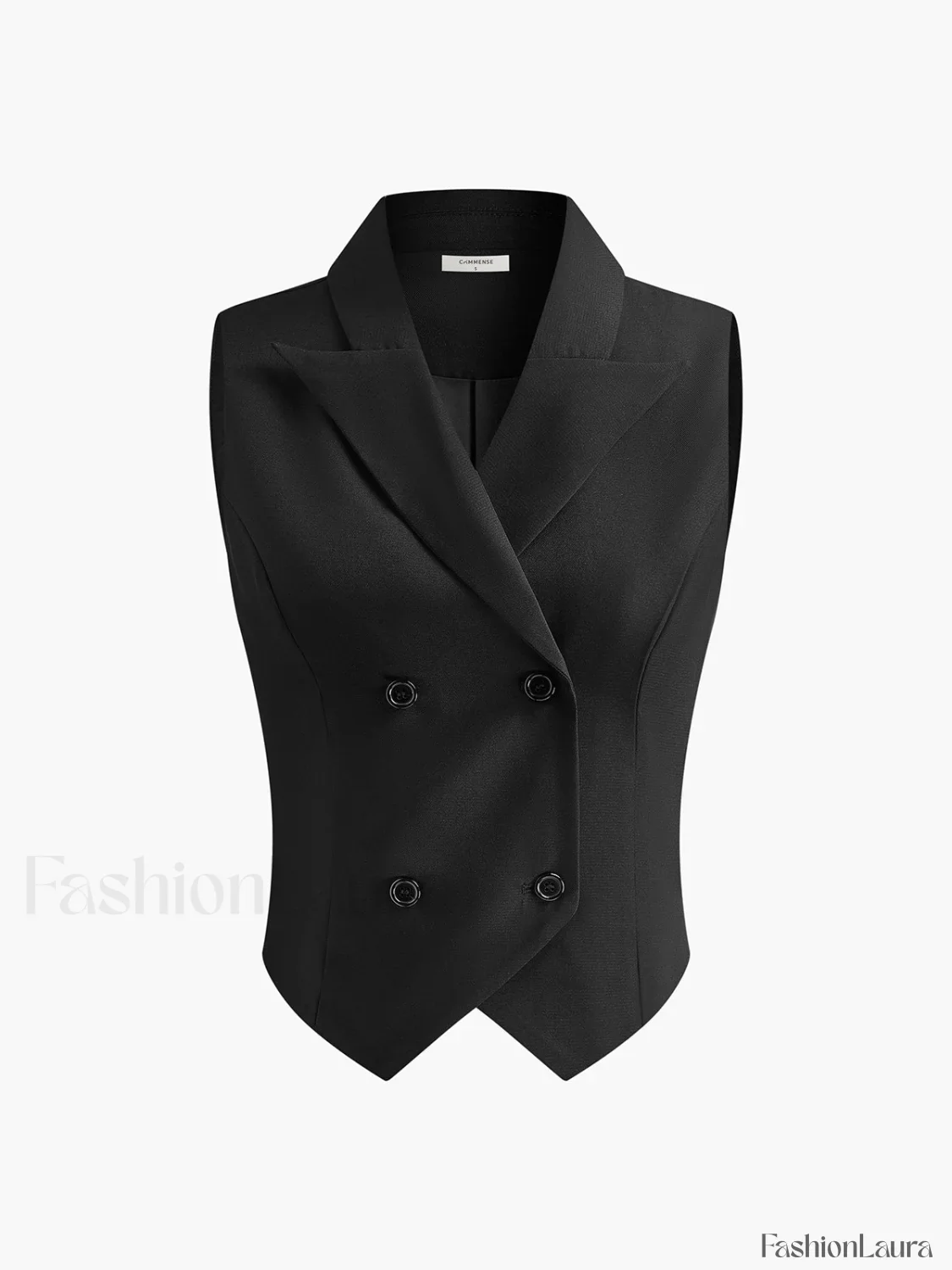 Suit Waistcoat With Pleated Mini Skirt Set - Image 23