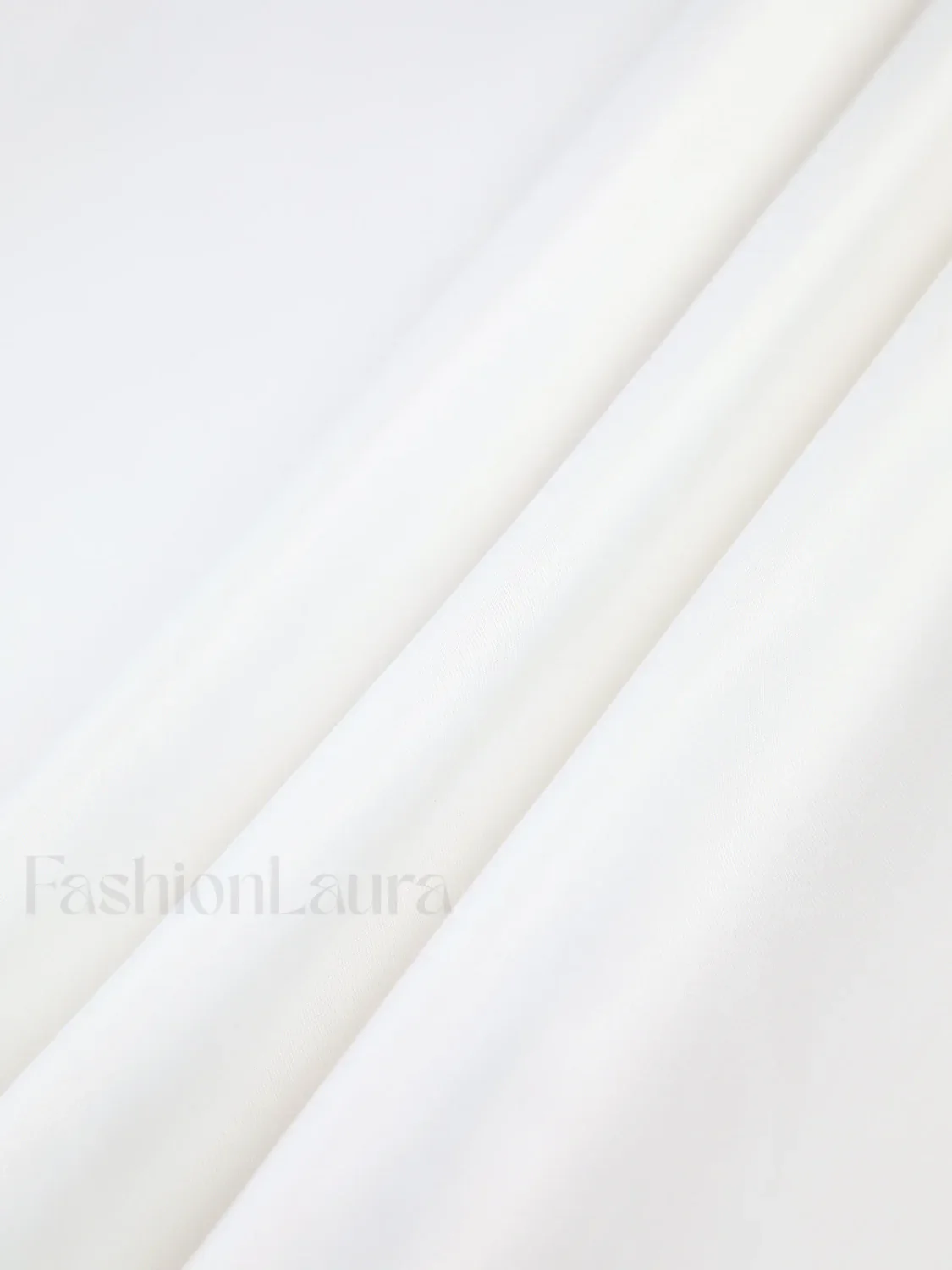 Satin Patchwork Split Maxi Skirt - Image 5