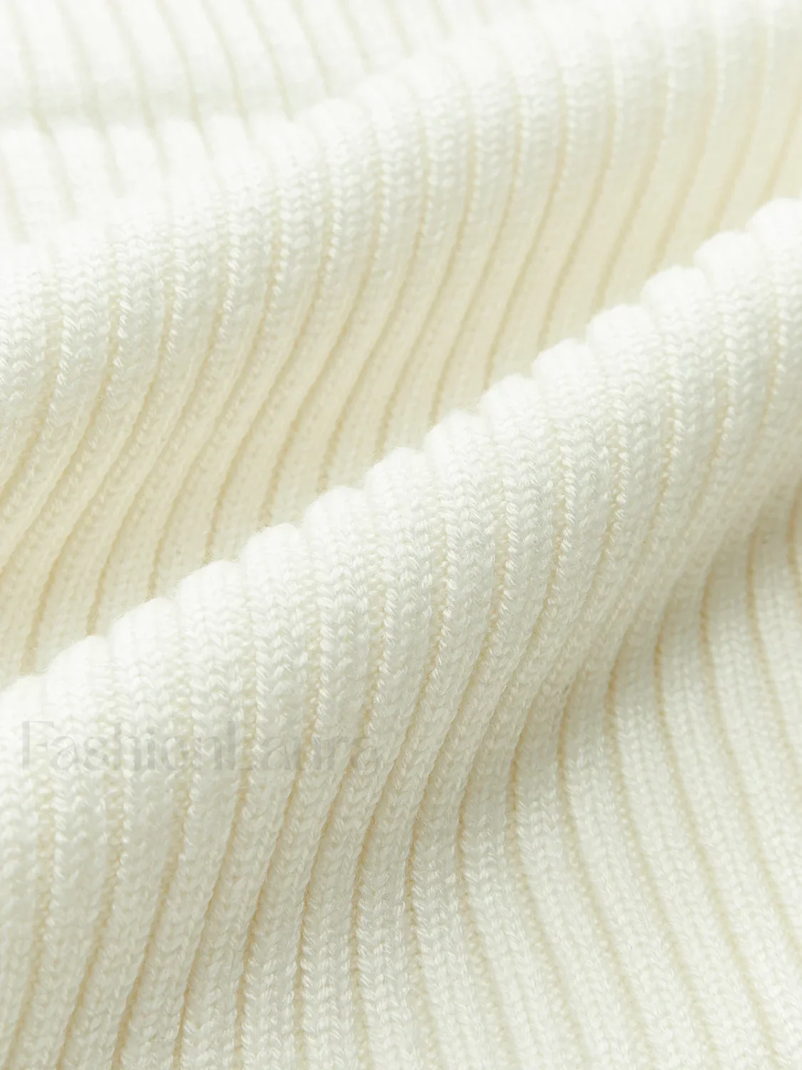 Solid High Neck Split Ribbed Knit Two Pieces Skirt Set - Image 24