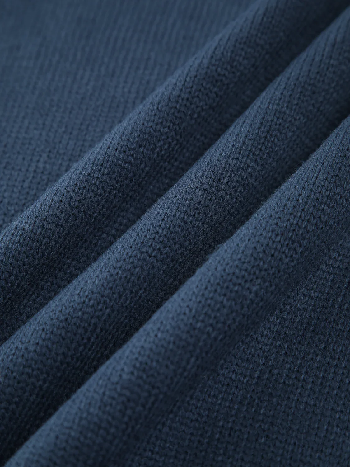 Solid High Neck Knit Sweater - Image 14